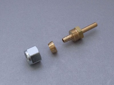 Соединитель прямой термопл. трубки D6 GZ8310 серая